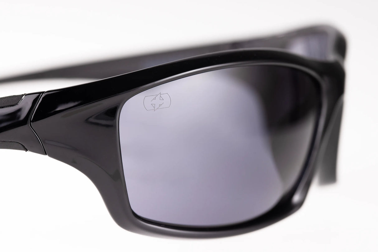 Oxford Camino Sunglasses Black Frame Smoke Lens
