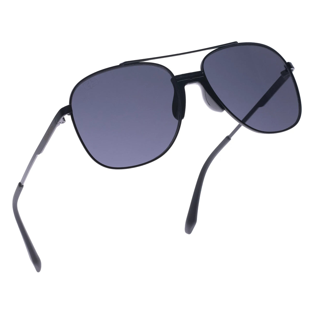 Oxford Force One Sunglasses Black Metal Frame Smoke Lens