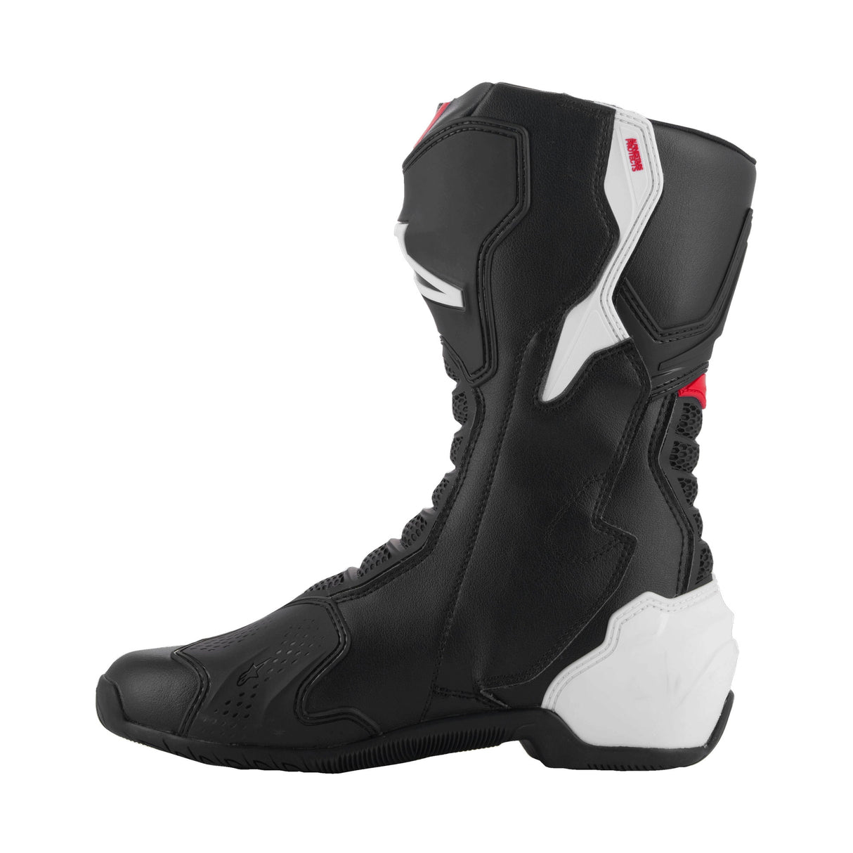 Alpinestars SMX-6 V3 Motorcycle Boots - Black / White / Red