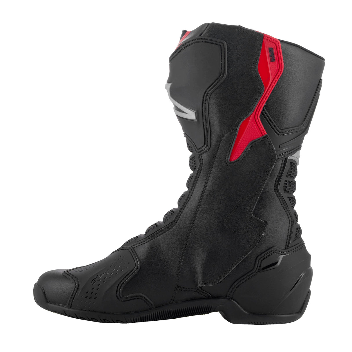 Alpinestars SMX-6 V3 Motorcycle Boots - Black / Silver / Red
