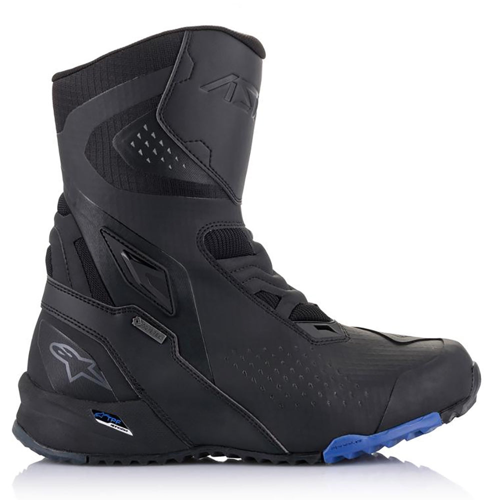 Alpinestars RT-8 Gore-Tex Motorcycle Boots Black/Blue