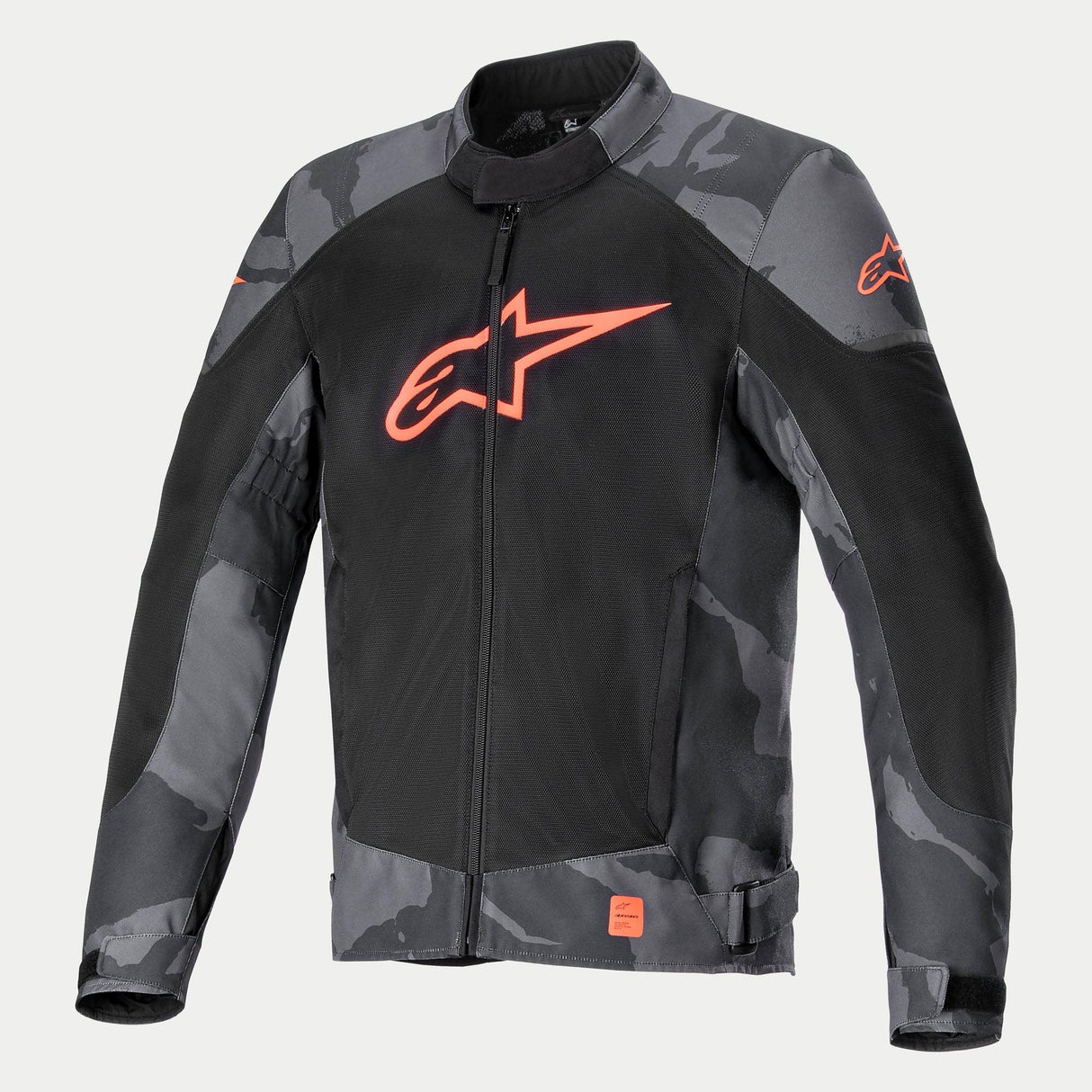 Alpinestars T SP X Superair Men's Motorcycle Textile Jacket Grey Camo Red