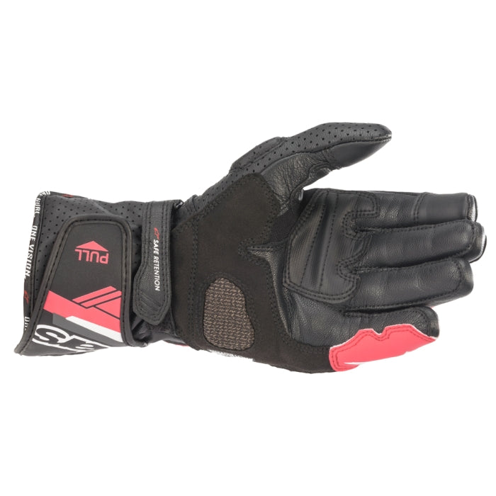 Alpinestars Stella SP-8 V3 Women's Motorcycle Leather Gloves Black/White/Diva Pink