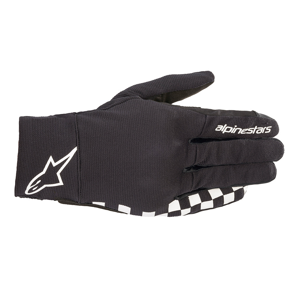 Alpinestars Reef Men's Motorcycle Gloves Black White
