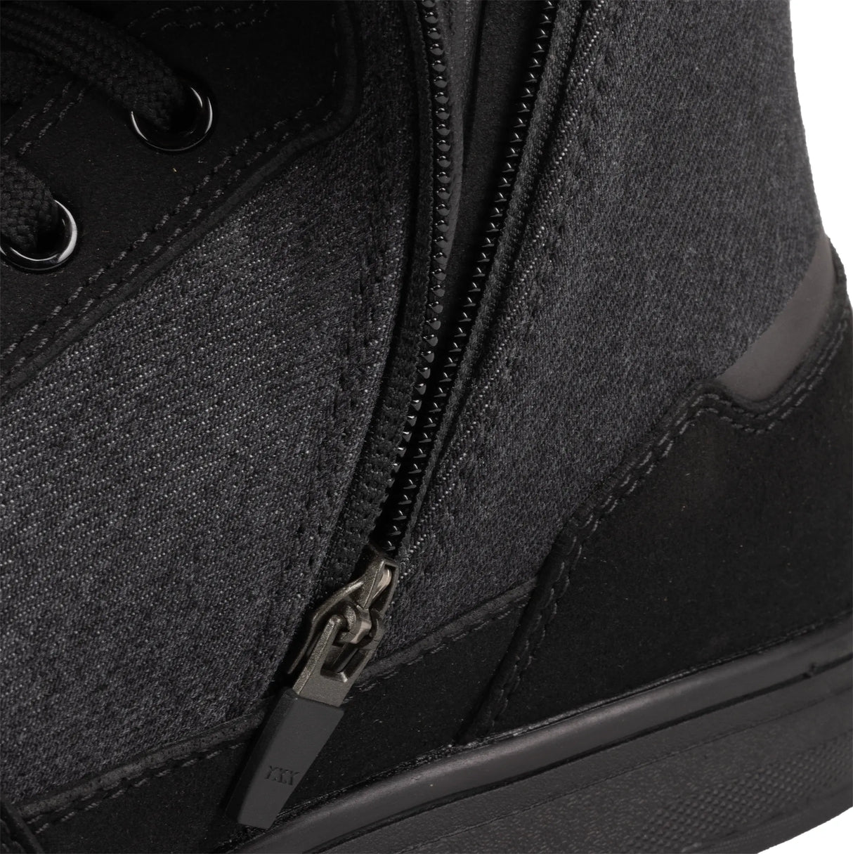Oxford Heist Dry2Dry Unisex Denim Waterpoof Motorcycle Boot Black