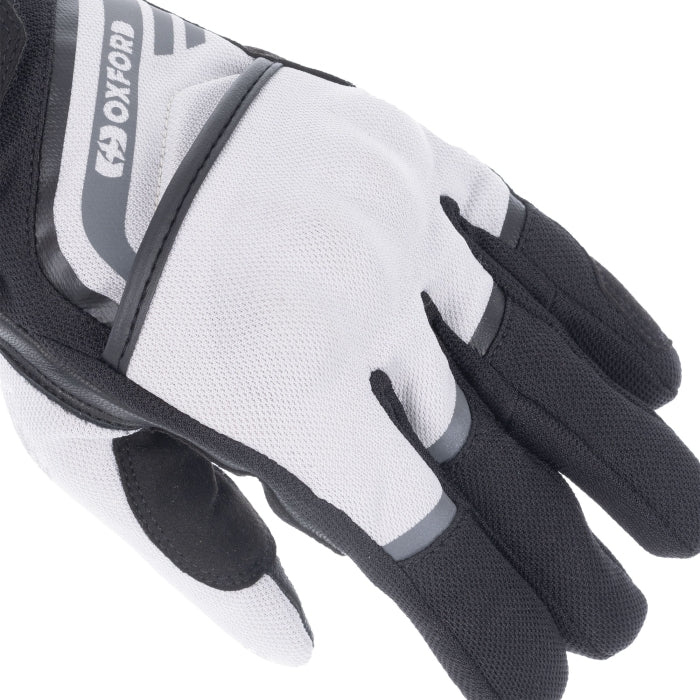 Oxford Dakar 1.0 Women's Motorcycle Gloves Arctic/Black