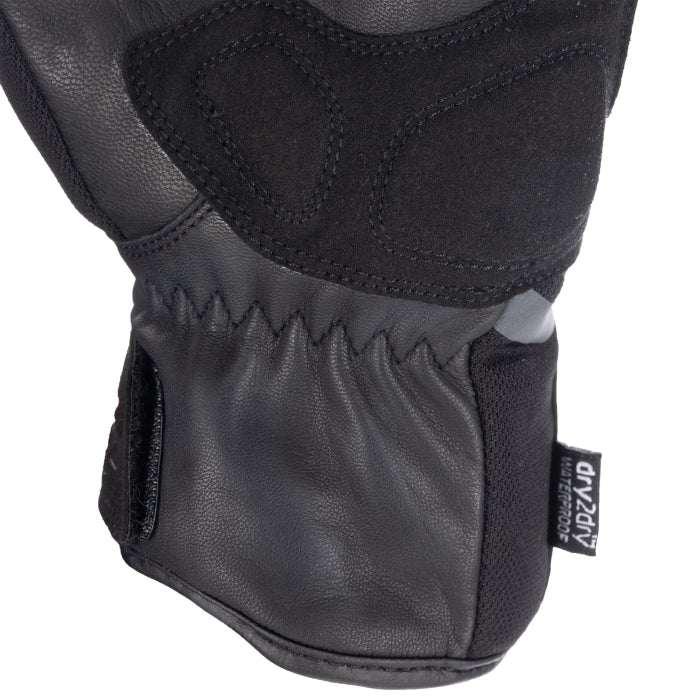 Oxford Dakar 1.0 Women's Waterproof Motorcycle Gloves Stealth Black