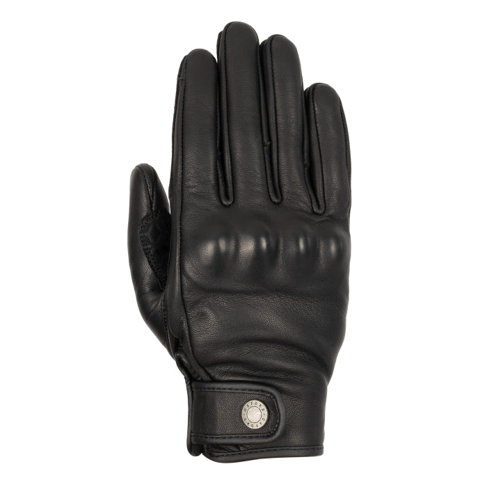 Oxford Henlow Women's Leather Motorcycle Gloves Black