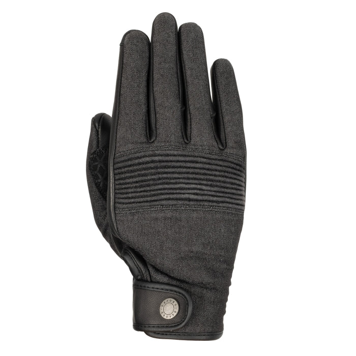 Oxford Kickback Women's Motorcycle Gloves Charcoal
