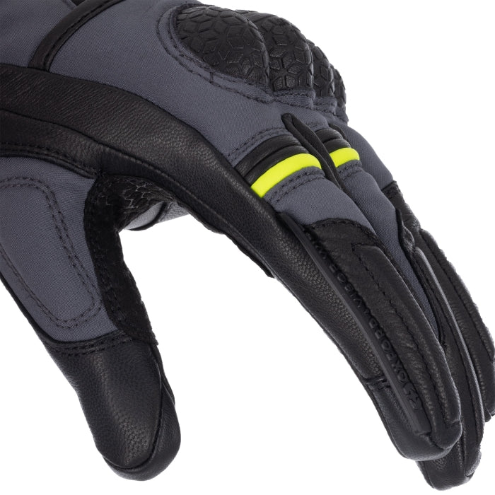 Oxford Hexham Women's Motorcycle Gloves Waterproof Grey / Black