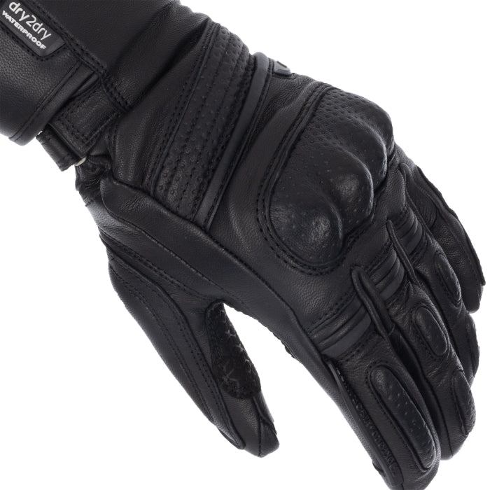 Oxford Hamilton Women's Motorcycle Gloves Waterproof Black