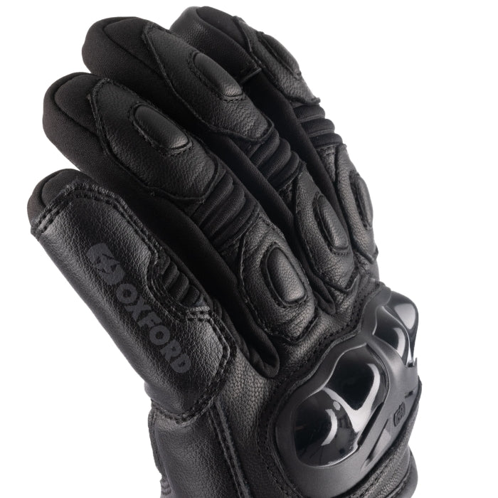 Oxford Omega 1.0 Dry2Dry Women's Motorcycle Gloves Waterproof Black