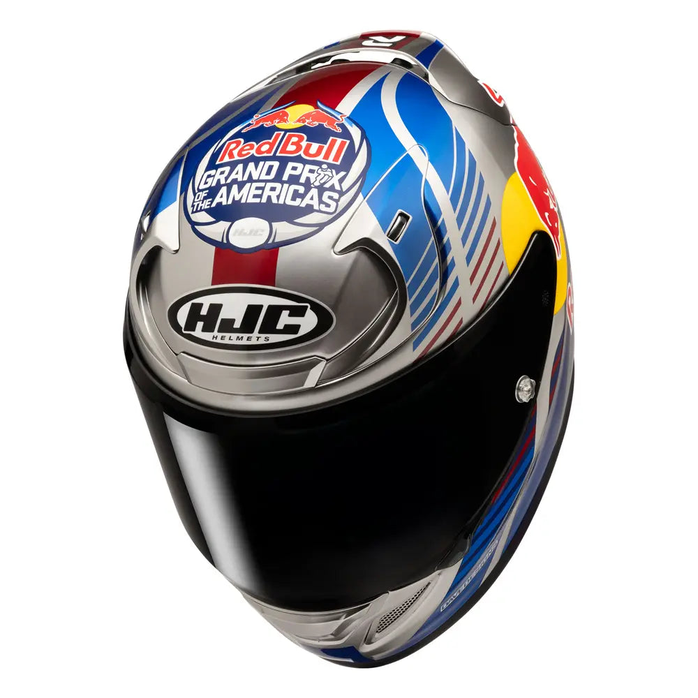 HJC RPHA 12 Red Bull Austin GP2 Motorcycle Full Face Helmet
