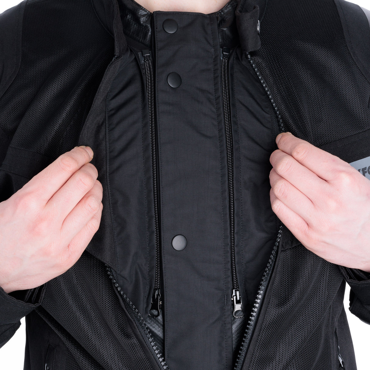 Oxford Dakar Dry2Dry Air Men's Motorcycle Armoured Jacket Black