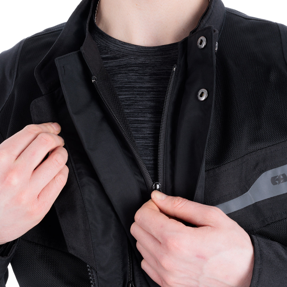 Oxford Dakar Dry2Dry Air Men's Motorcycle Armoured Jacket Black