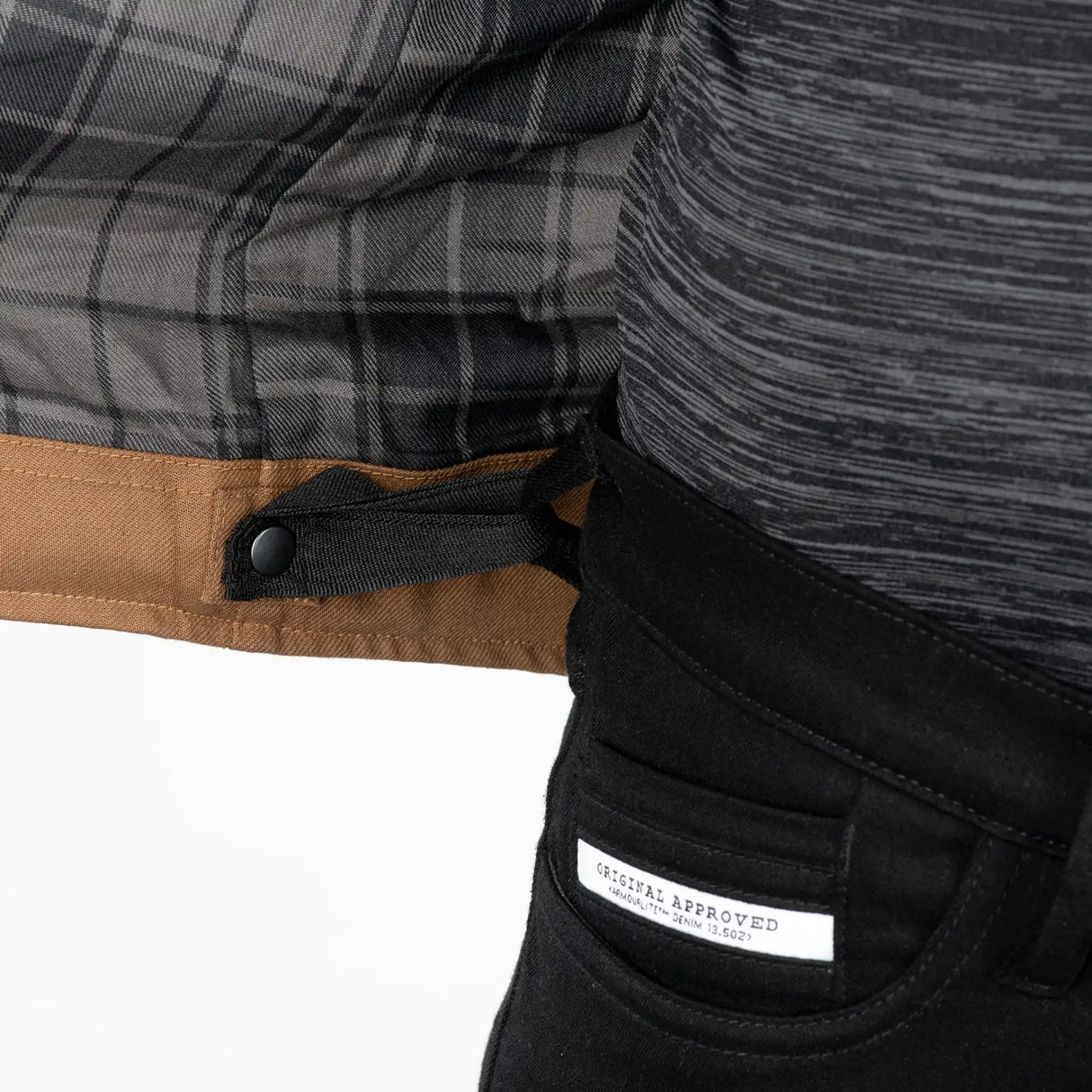 Oxford Original Approved Heist AAA Armoured Mens Shirt Tan