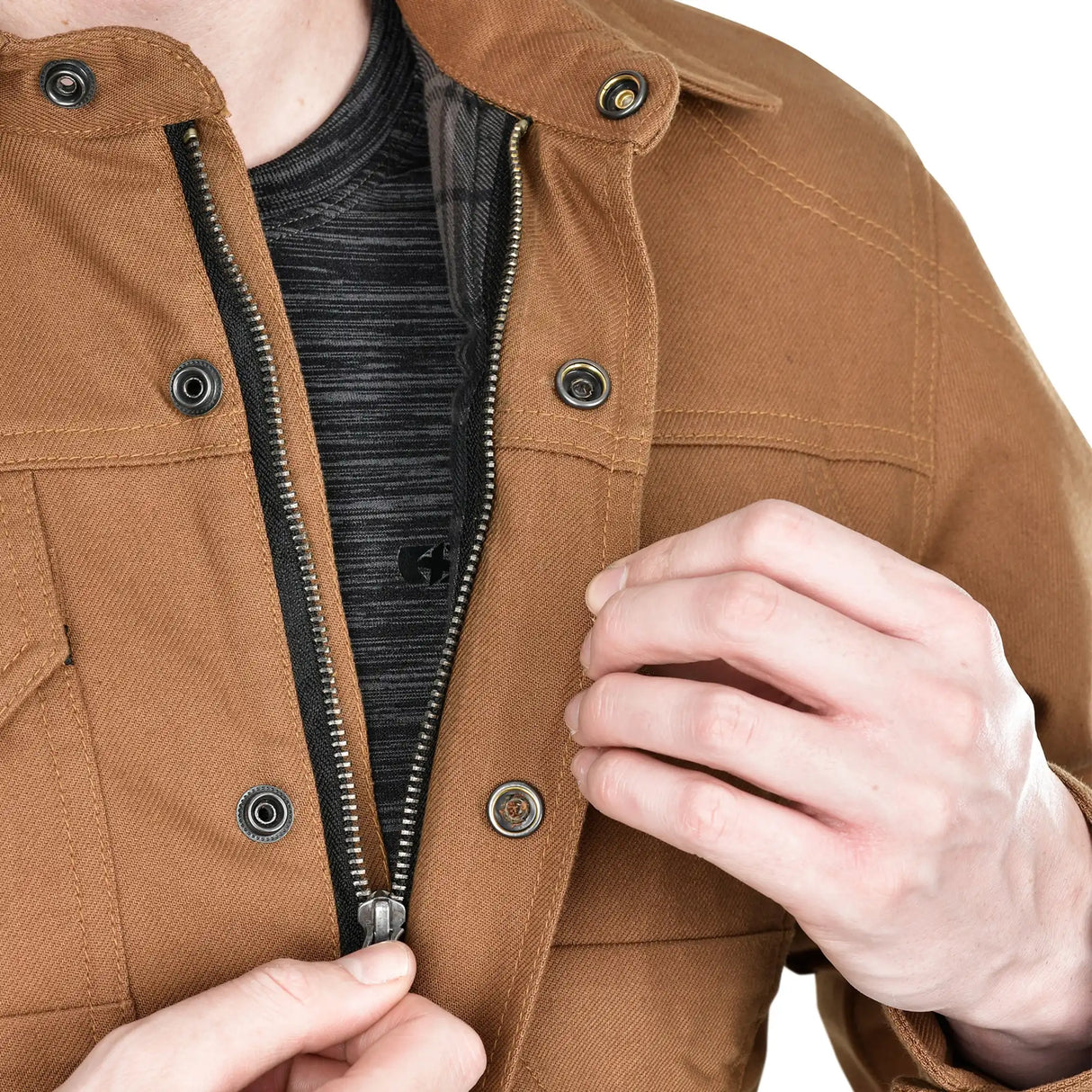 Oxford Original Approved Heist AAA Armoured Mens Shirt Tan