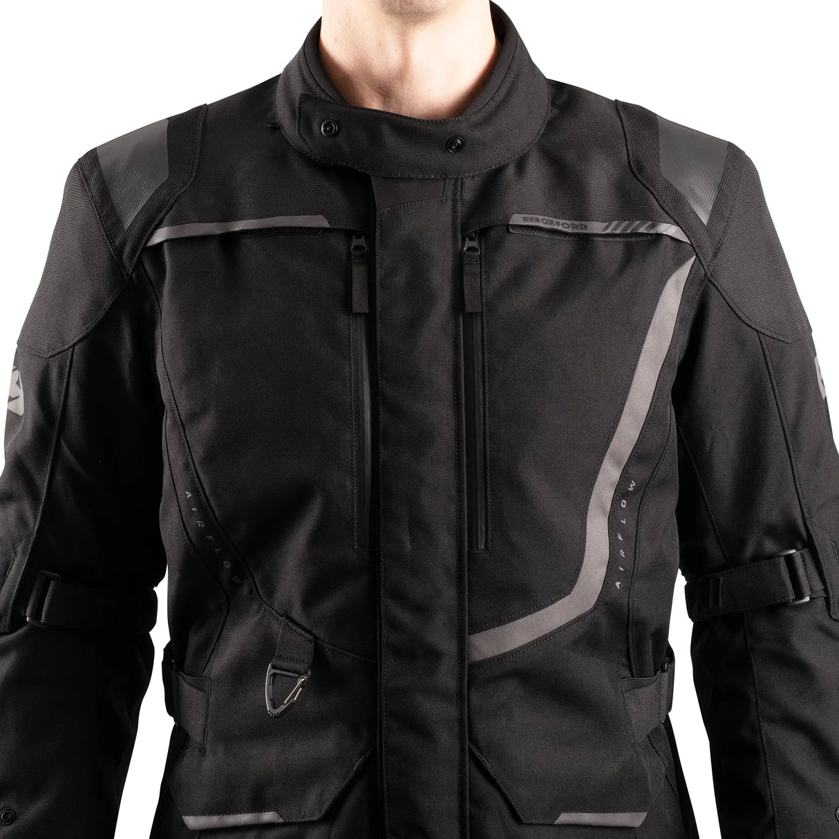 Oxford Montreal 5.0 Dry2Dry Men's Motorcycle Jacket Stealth Black