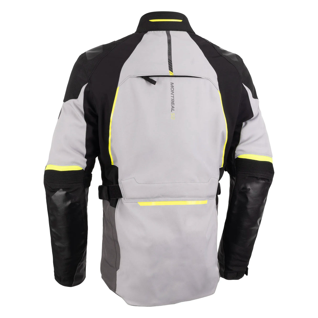 Oxford Montreal 5.0 Dry2Dry Men's Motorcycle Jacket Grey / Black / Fluo