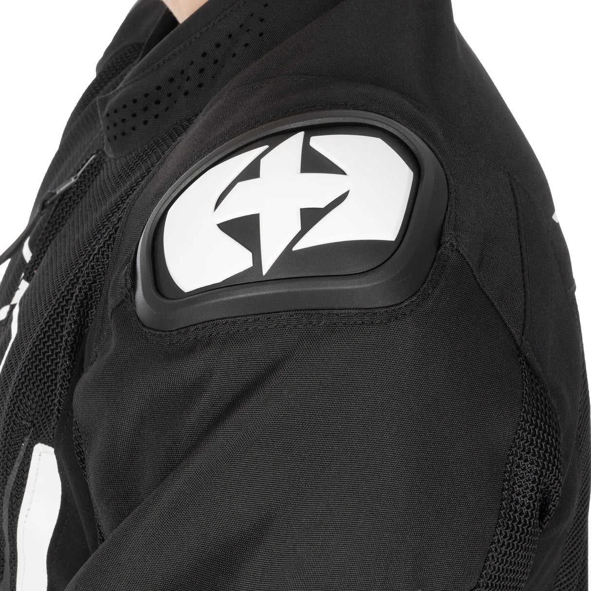 Oxford Omega 1.0 Air Men‘s Motorcycle Mesh Jacket - Black/White