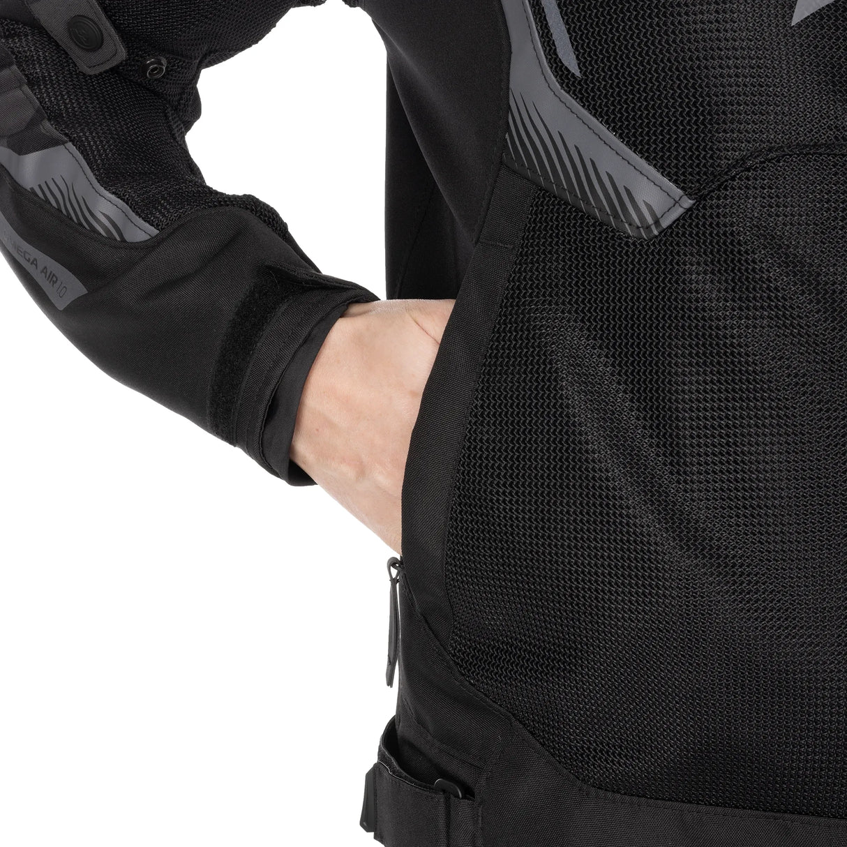 Oxford Omega 1.0 Air Men‘s Motorcycle Mesh Jacket - Black/Camo