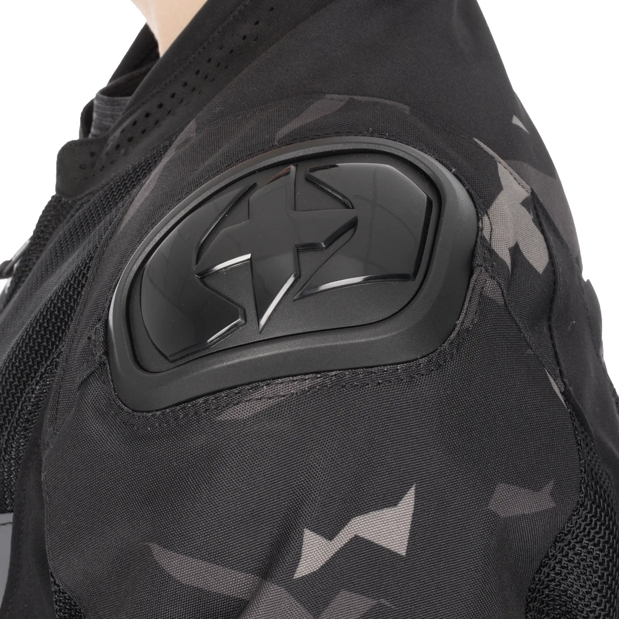 Oxford Omega 1.0 Air Men‘s Motorcycle Mesh Jacket - Black/Camo