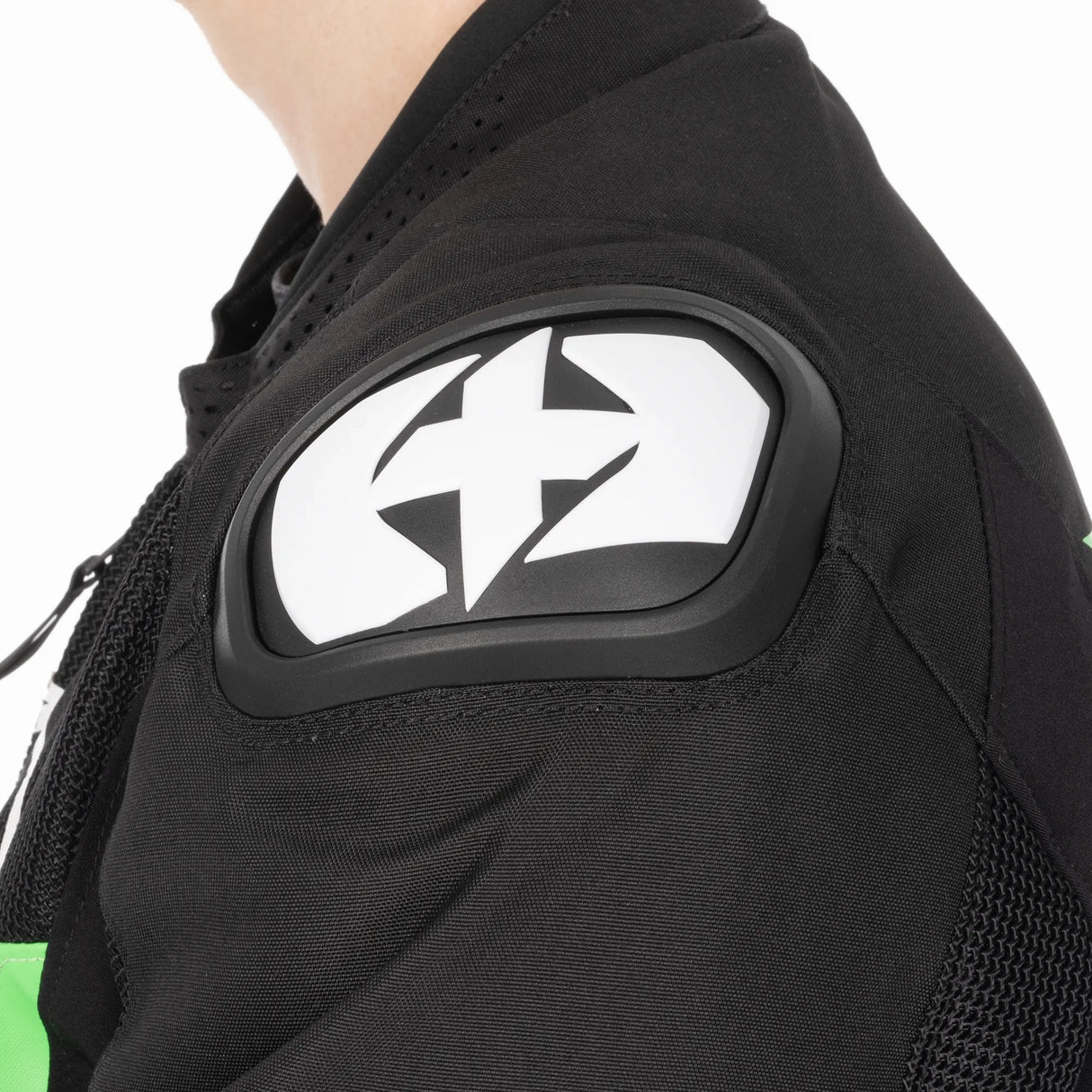 Oxford Omega 1.0 Air Men‘s Motorcycle Mesh Jacket - Black/Green