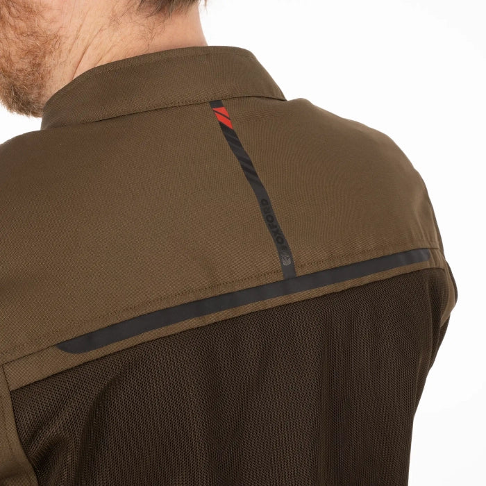 Oxford Arizona 2.0 Air Men's Mesh Motorcycle Jacket Brown