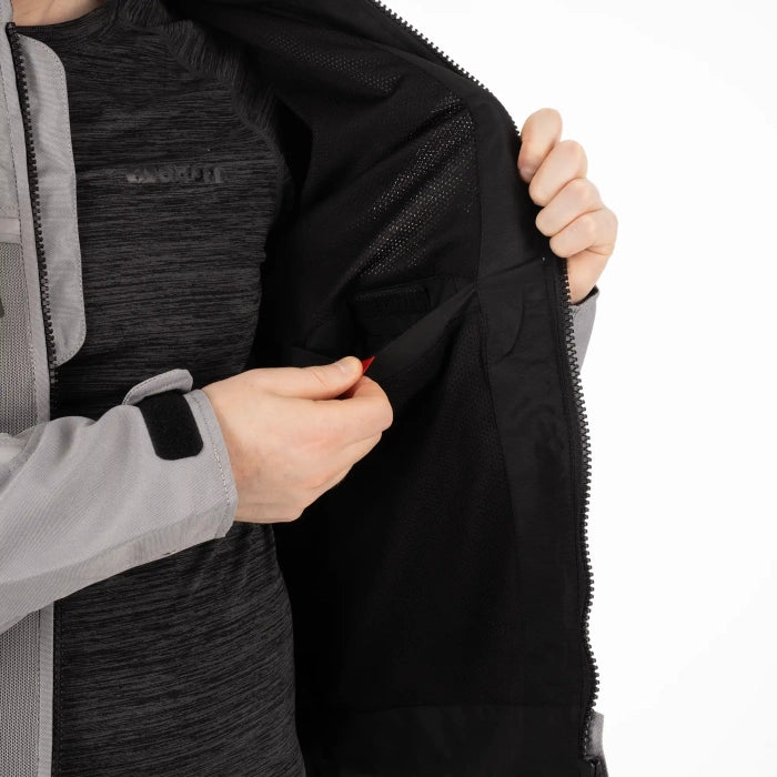 Oxford Arizona 2.0 Air Men's Mesh Motorcycle Jacket Grey