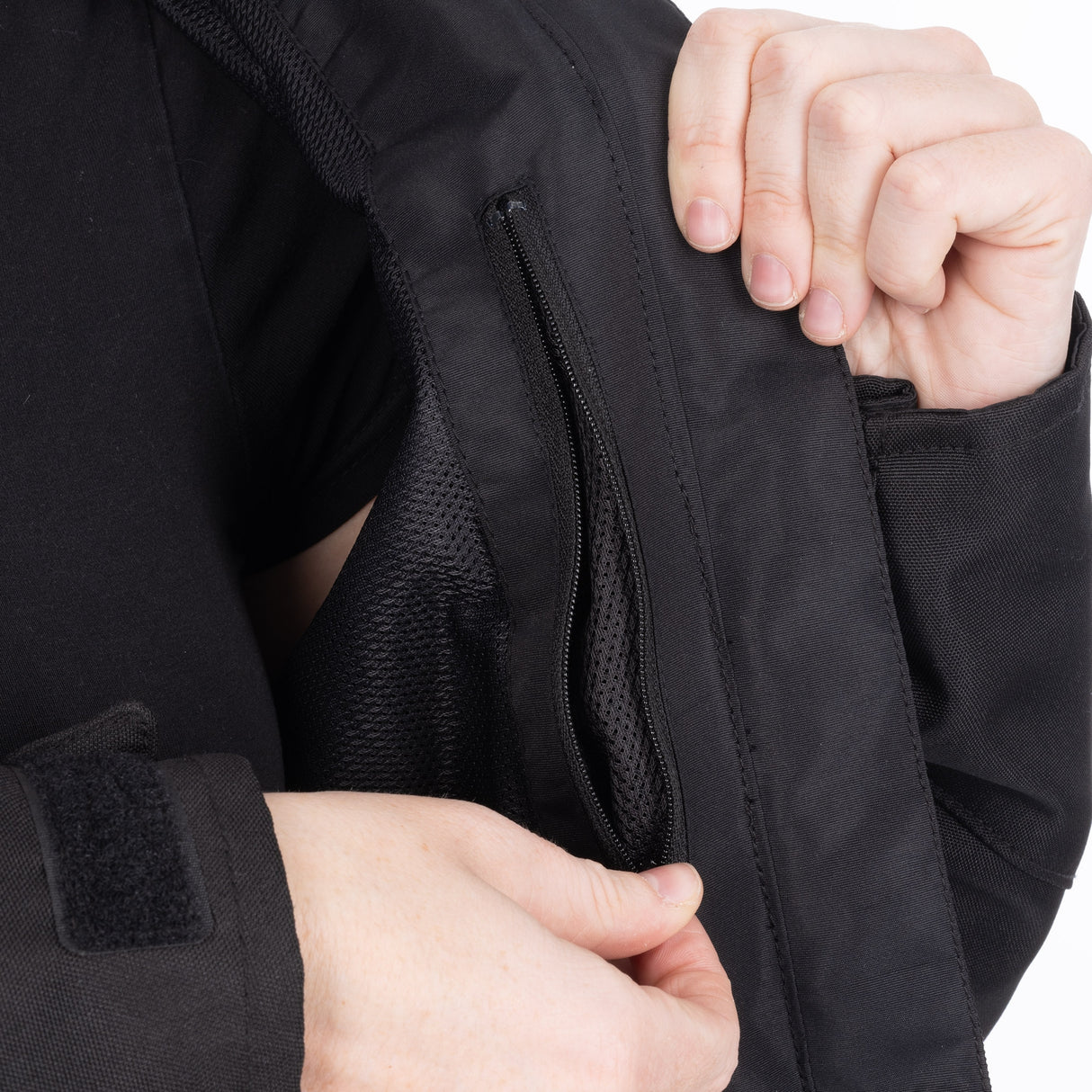 Oxford Omega 1.0 Air Ladies Motorcycle Mesh Jacket - Black/White