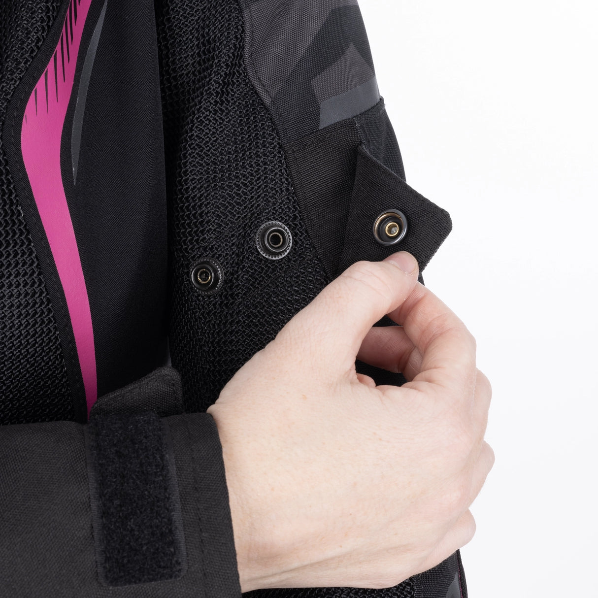 Oxford Omega 1.0 Air Ladies Motorcycle Mesh Jacket - Camo/Pink