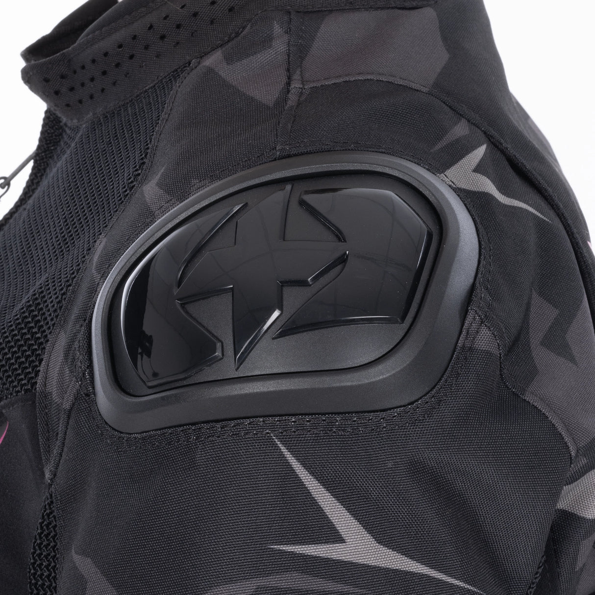 Oxford Omega 1.0 Air Ladies Motorcycle Mesh Jacket - Camo/Pink