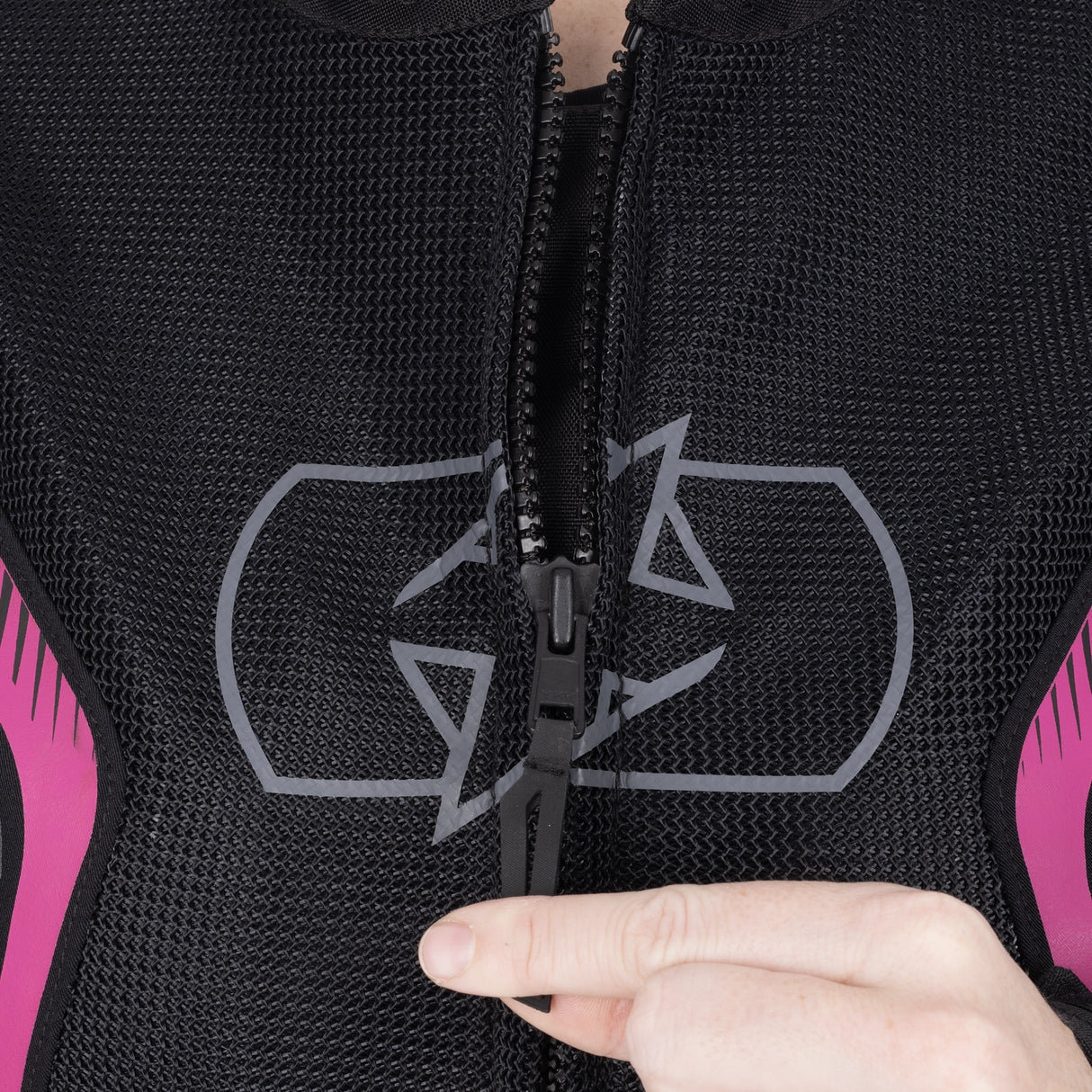 Oxford Omega 1.0 Air Ladies Motorcycle Mesh Jacket - Camo/Pink