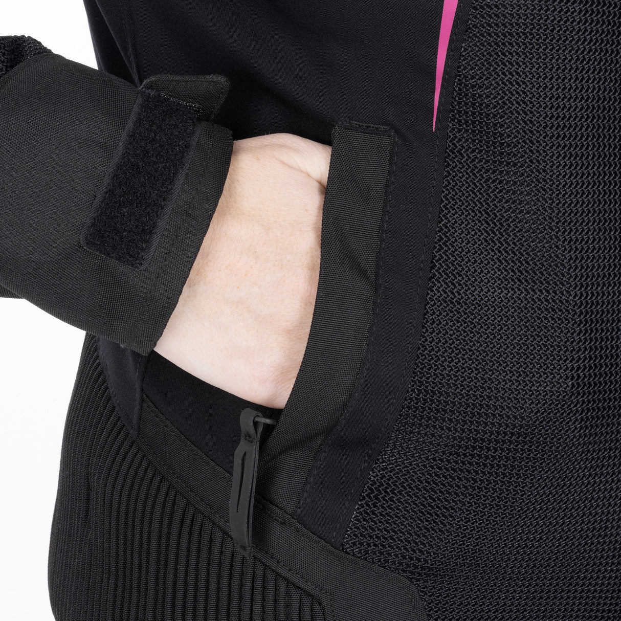 Oxford Omega 1.0 Air Ladies Motorcycle Mesh Jacket - Camo/Pink