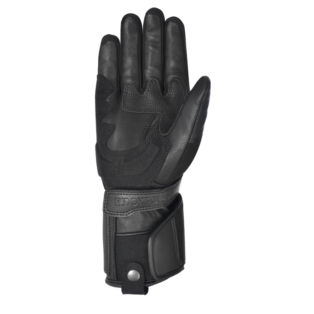 Oxford Ottawa 1.0 Women's Motorcycle Gloves Waterproof Stealth Black