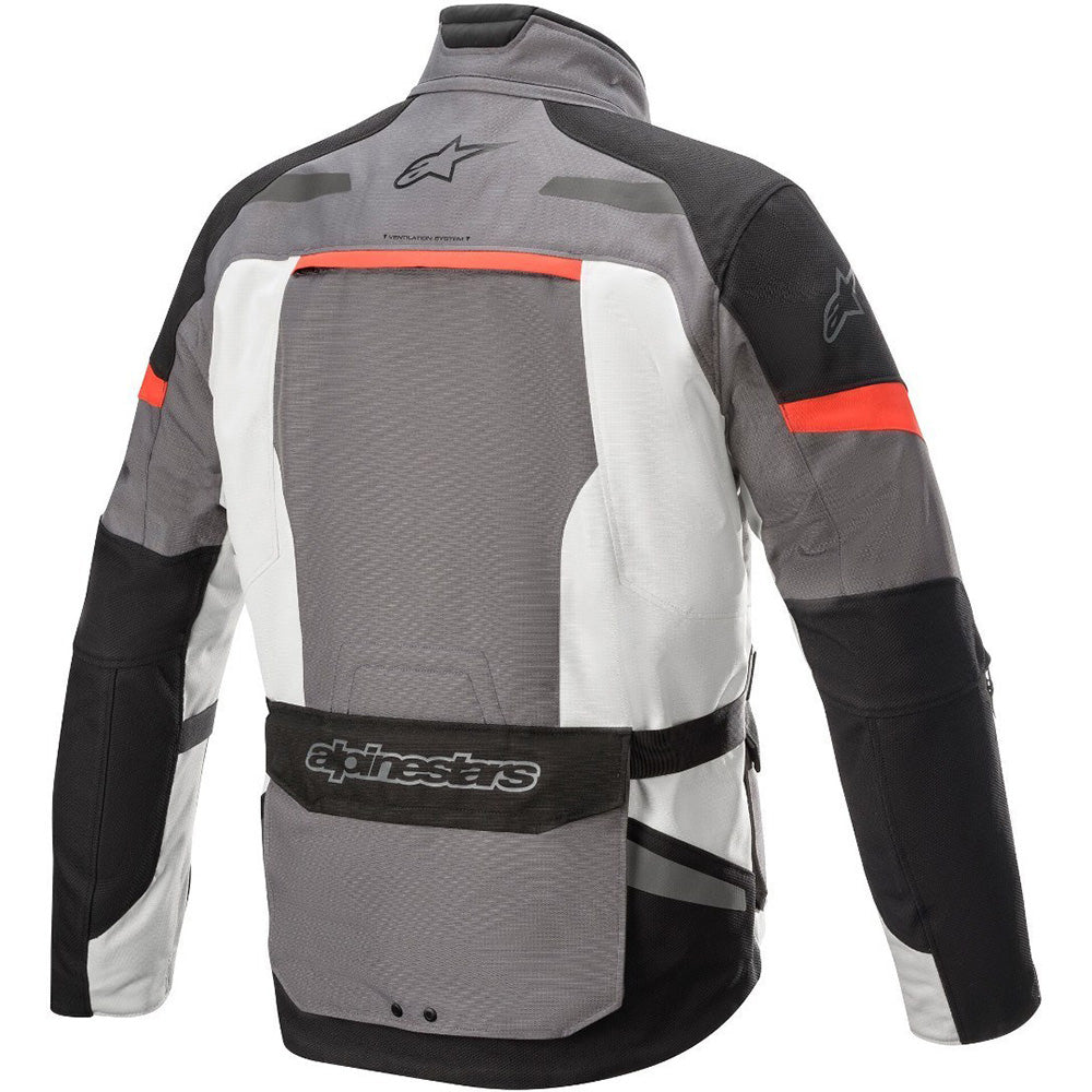 Alpinestars Valparaiso v3 Drystar Men's Jacket Grey / Red