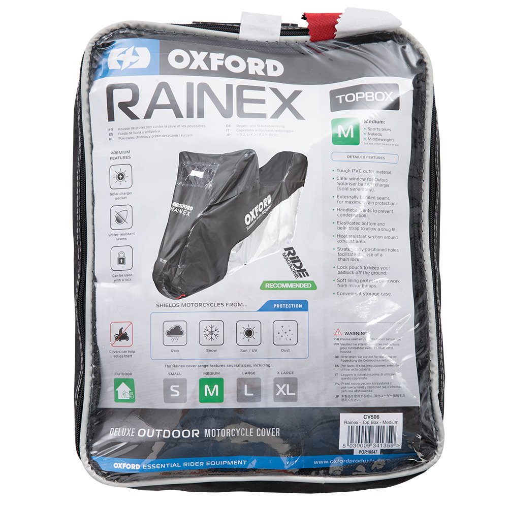 Oxford Rainex Outdoor Waterproof Cover Topbox Premium