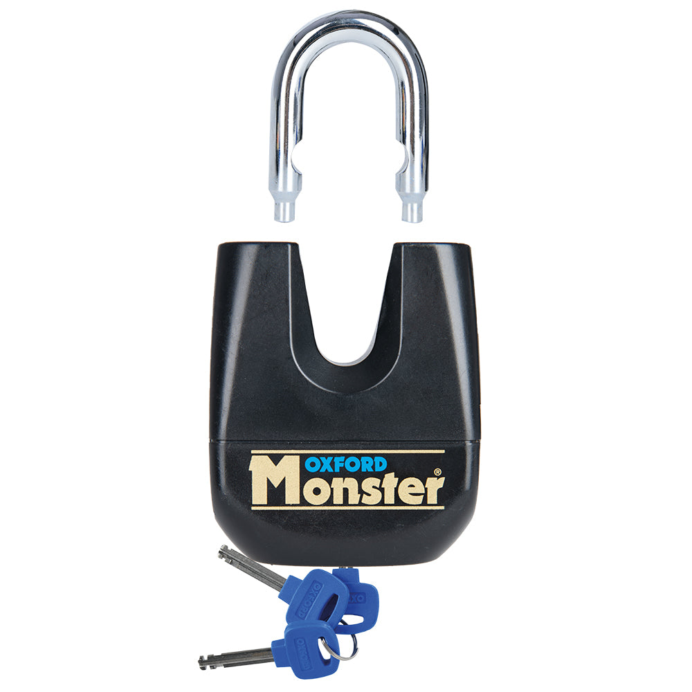 Oxford OF31 Monster Lock 11mm Motorcycle Padlock Black