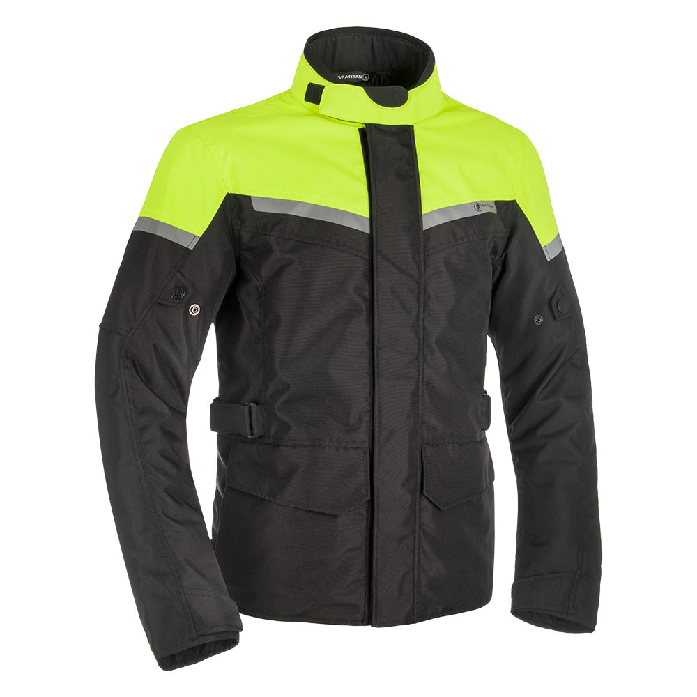 Spartan Long Waterproof Men's Jacket Black/Fluo