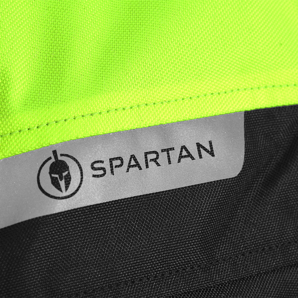 Spartan Long Waterproof Men's Jacket Black/Fluo