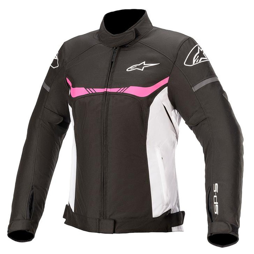 Alpinestars Stella T-SPS Waterproof Women's Jacket Black White Fuchsia