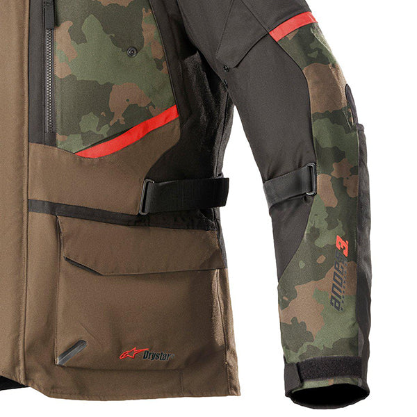 Alpinestars Andes V3 Drystar Men's Jacket Dark Khaki Camo