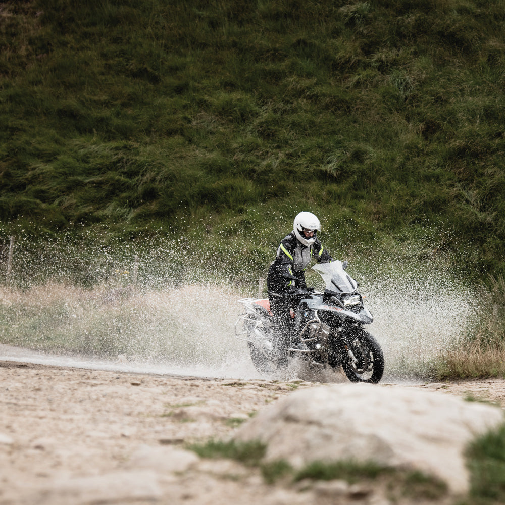 Oxford Montreal 4.0 Men's Dry2Dry Jacket Black Grey & Fluo