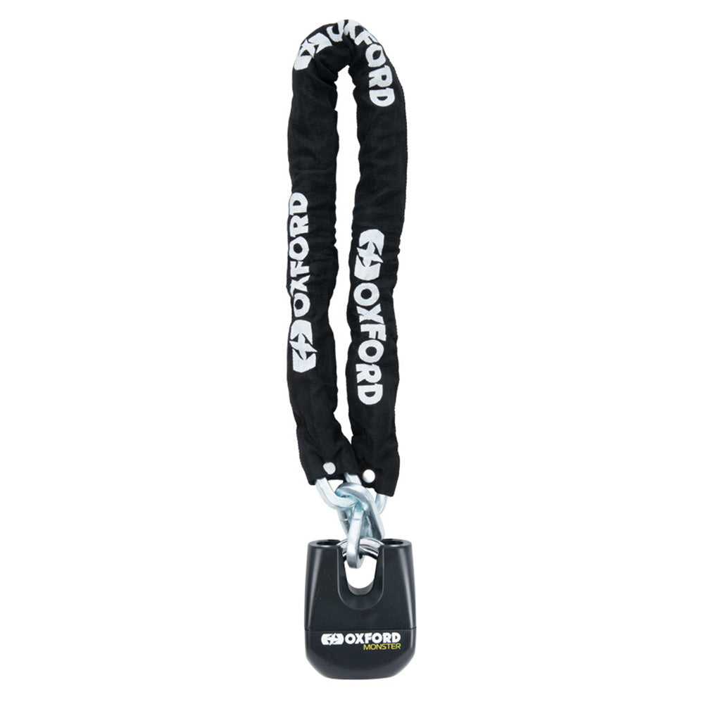 Oxford Monster 12mm Square Motorcycle Chain & Padlock