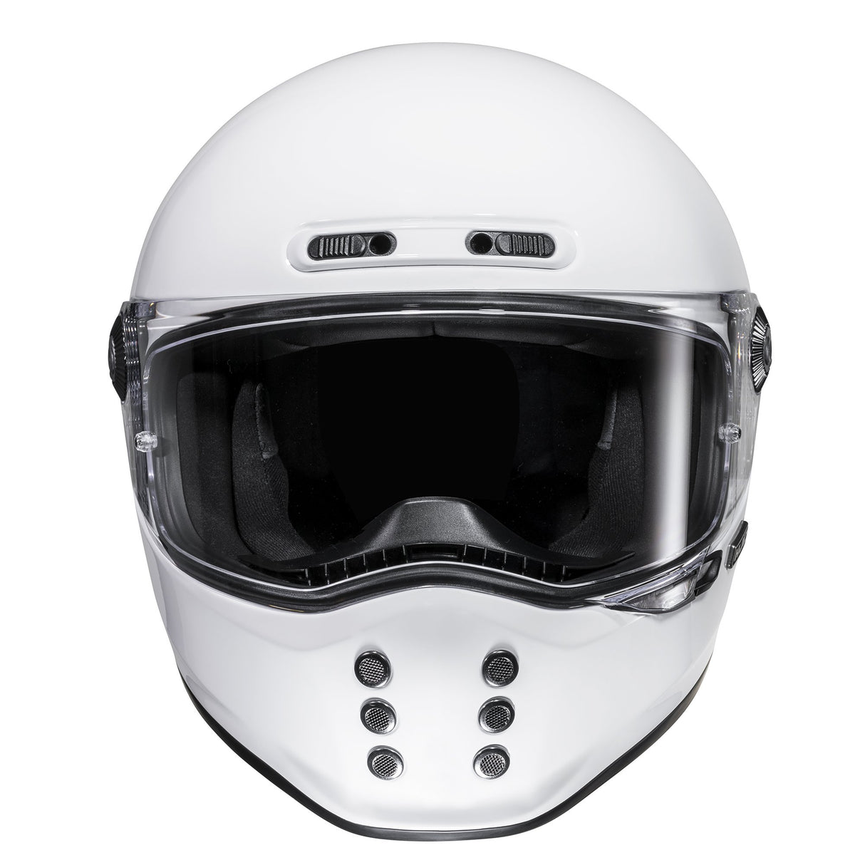 HJC V10 Matt Black Motorcycle Helmet