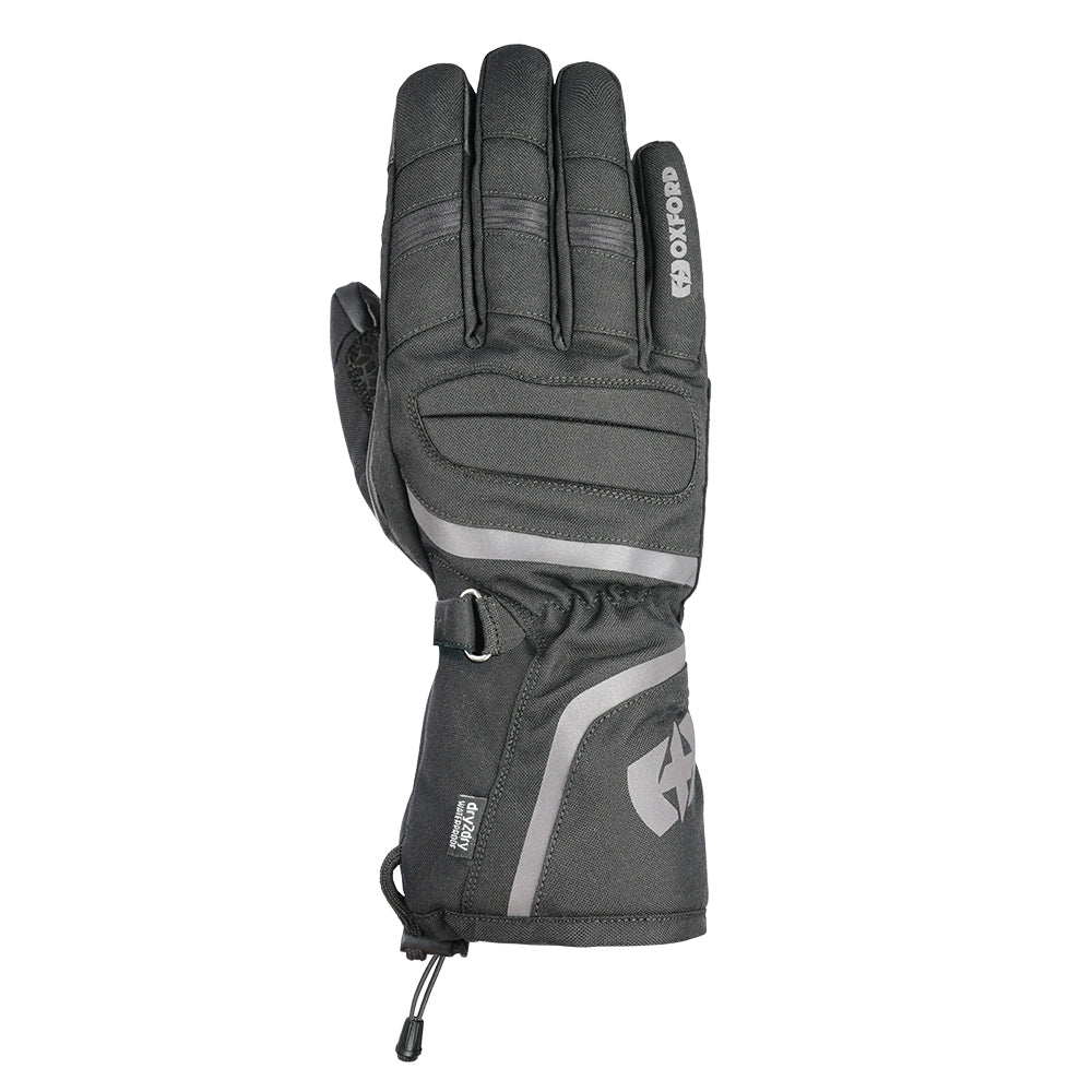 Oxford Convoy 3.0 Women's Motorcycle Gloves Waterproof Stealth Black