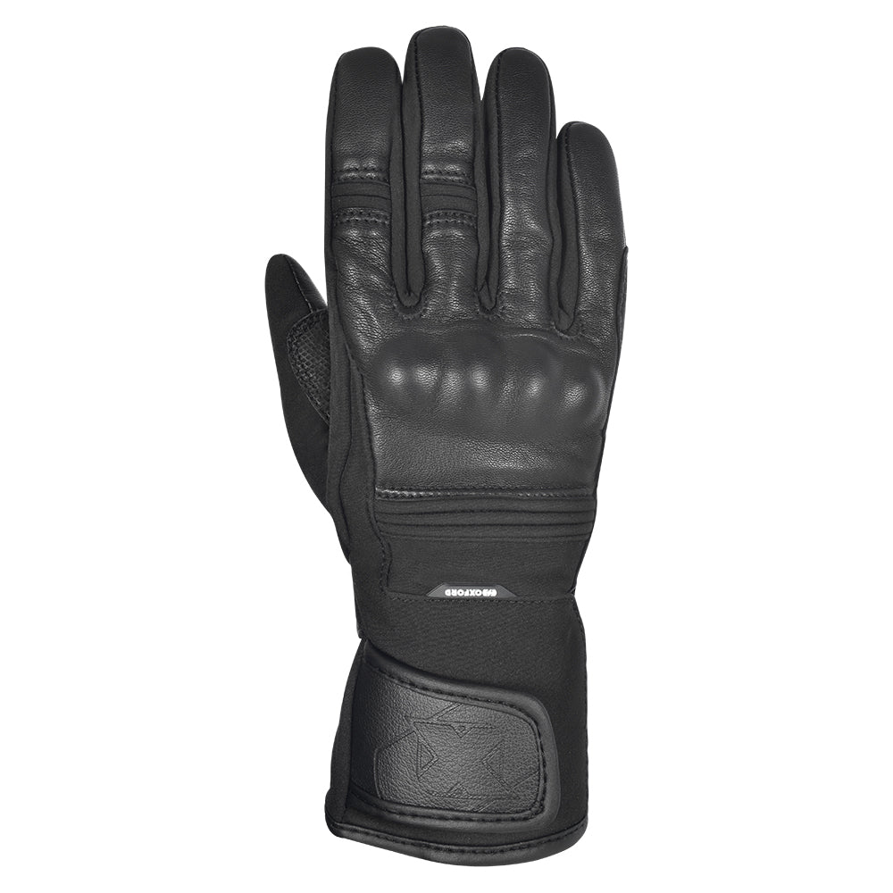 Oxford Calgary 1.0 Men's Gloves Stealth Black Leather