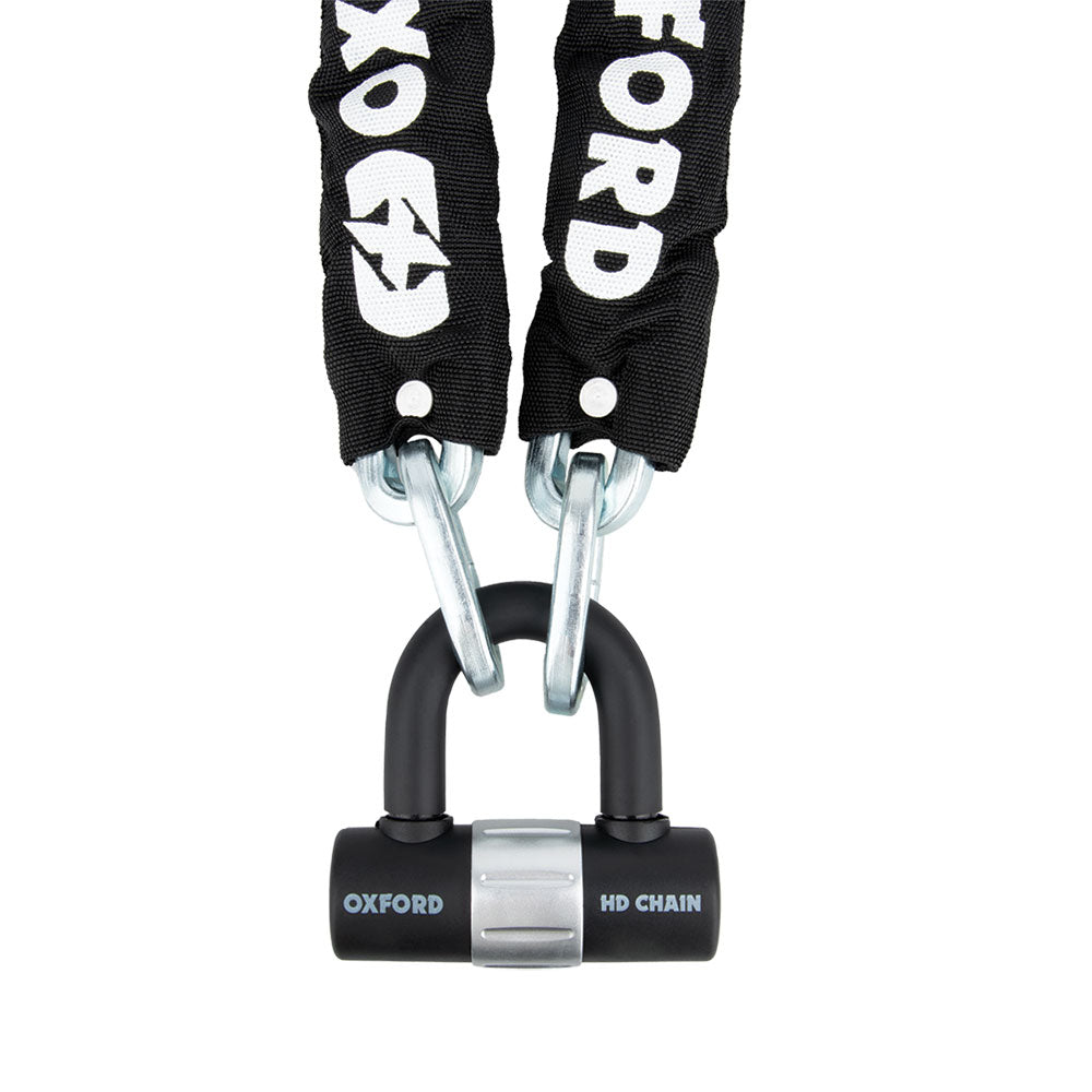 Hanway Scrambler Oxford HD 1.0M Chain Padlock Disc Lock Security for Motorcycle Motorbike OF157