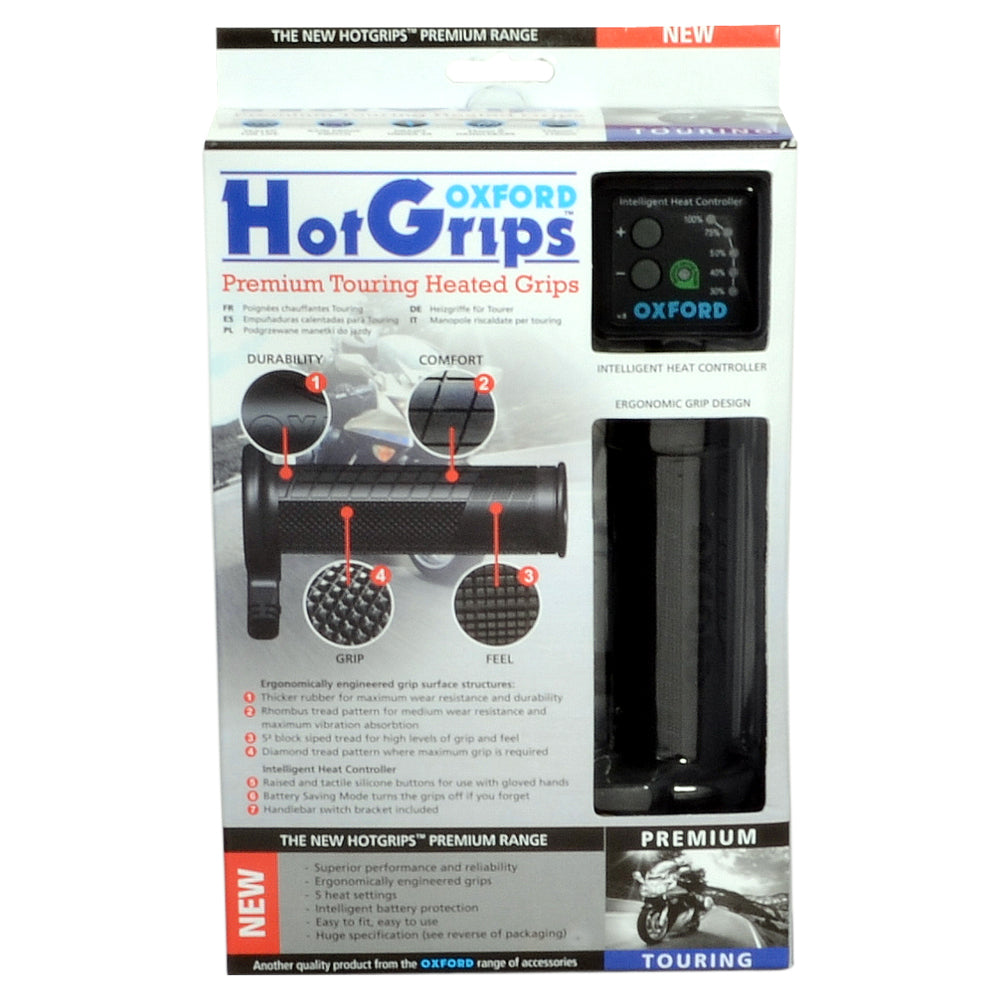 Ajp Pr5 250 Trial Oxford OF691 Hotgrips Premium Touring Heated Hot Grips Motorbike Motorcyle