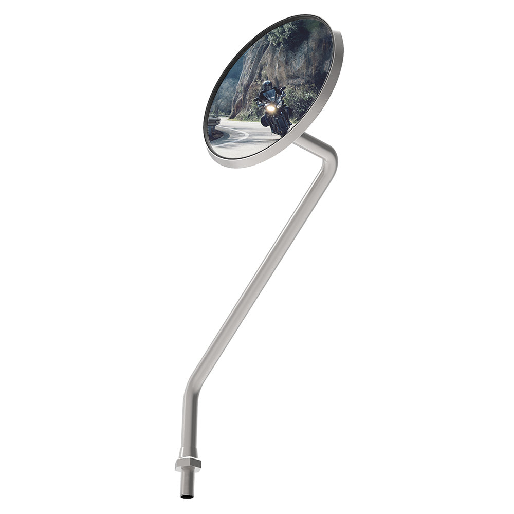 Mv-Agusta F4 1000 Tamburini Chrome Motorcycle Motorbike Rear View Mirror Glass Left Side 10mm OX569